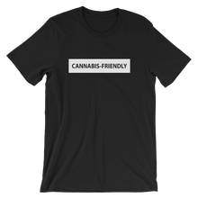 Weed t-shirt Black Cannabis-Friendly