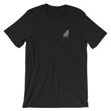 Weed t-shirt Black Natural Remedy Left Chest