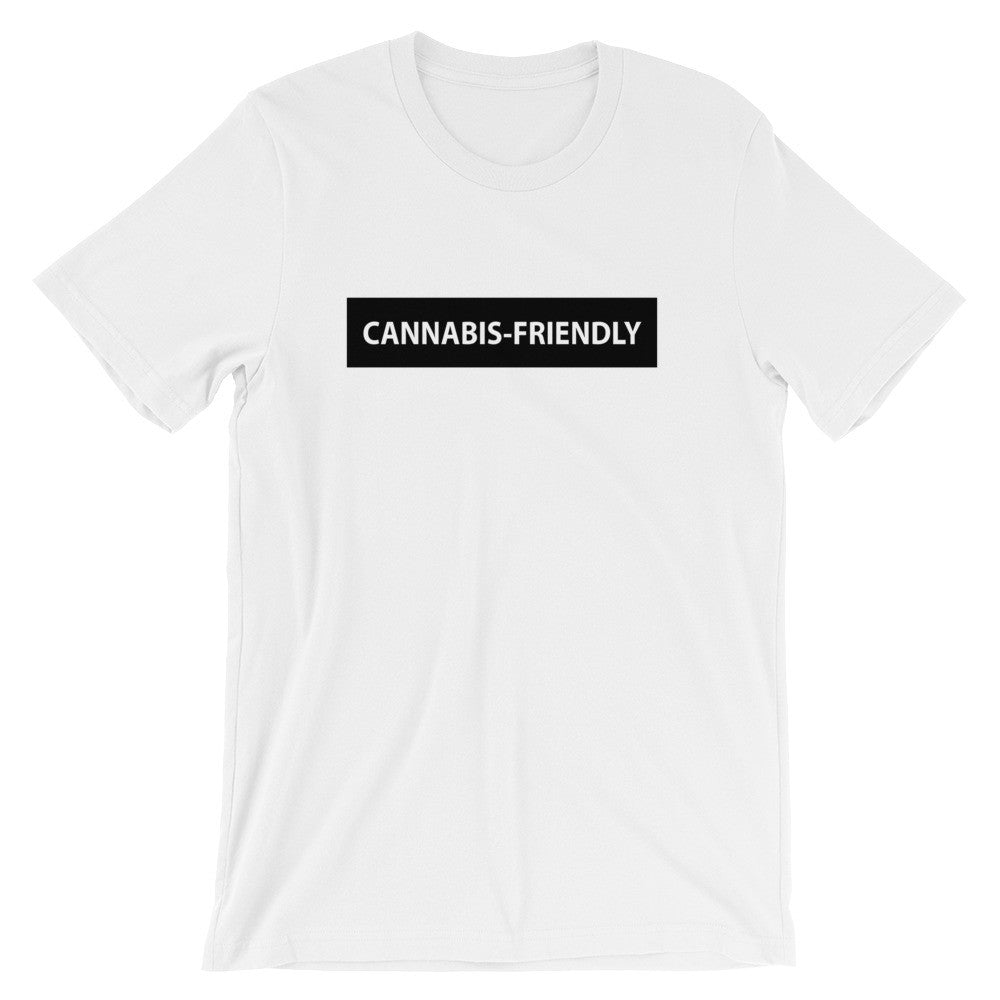 Weed t-shirt White Cannabis-Friendly