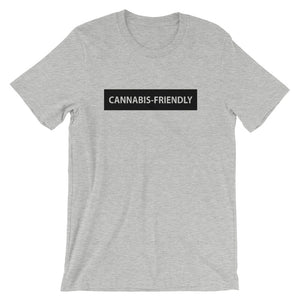 Weed t-shirt Grey Cannabis-Friendly